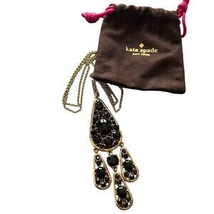Kate Spade Gold Tone Statement Necklace